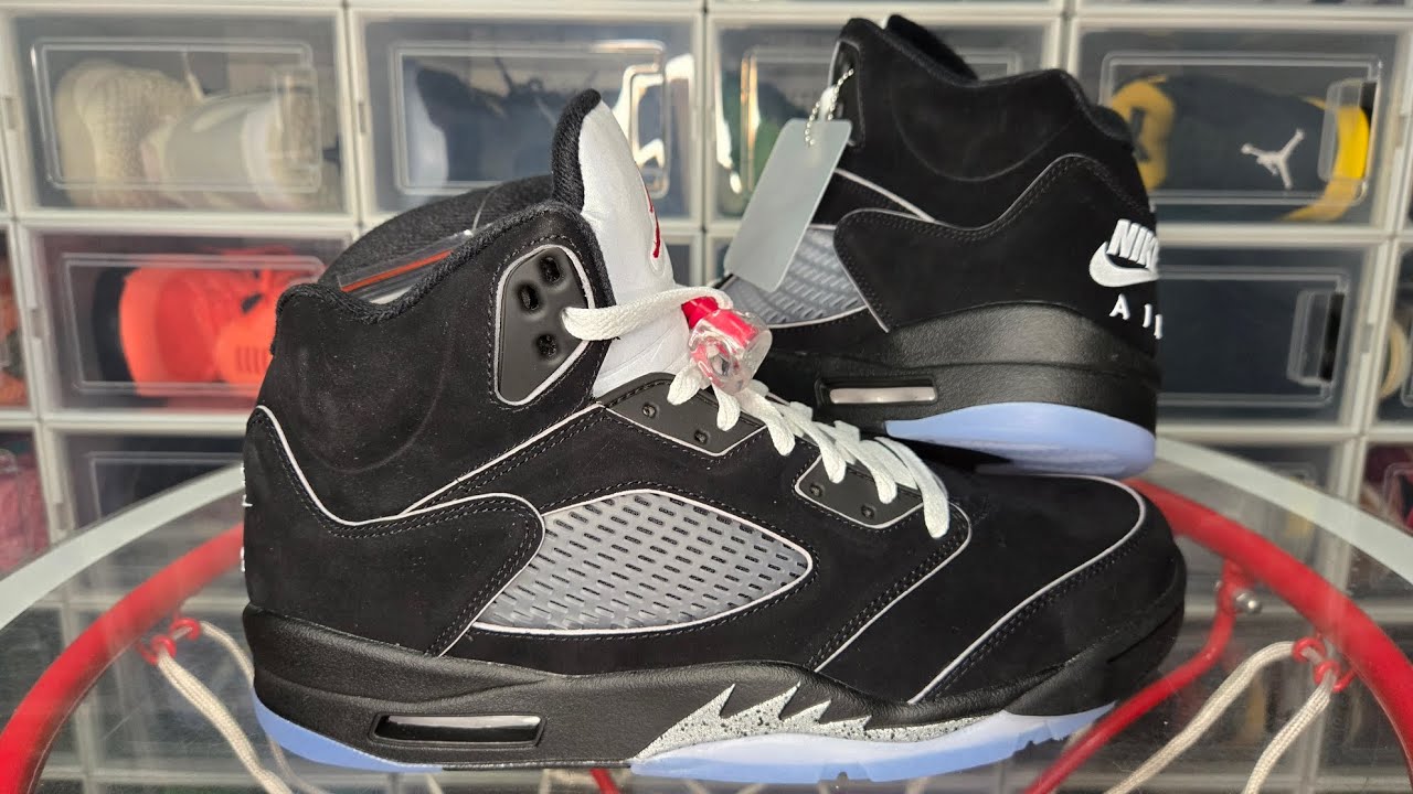 PRIME SHIPPING!! Air Jordan 5 Retro "Black Metallic" Godkiller Batch from Kickwho.xyz
