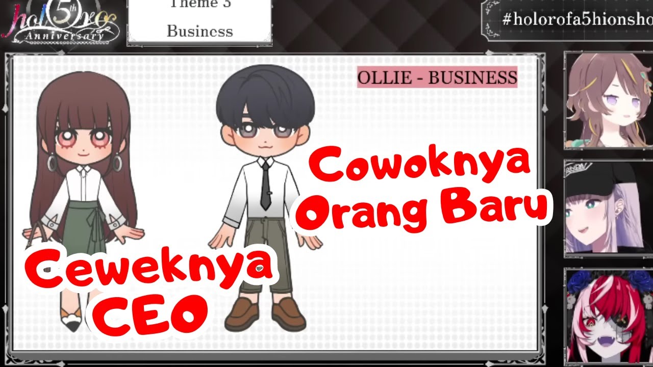 Milih outfit bersama Holoro, berujung Ollie bikin Webtoon [Hololive ID Clip]