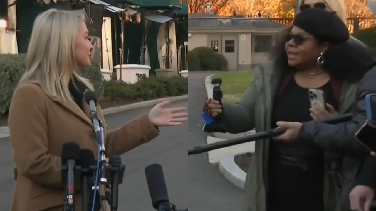 'You're yelling': Karoline Leavitt savagely shuts down interrupting reporter