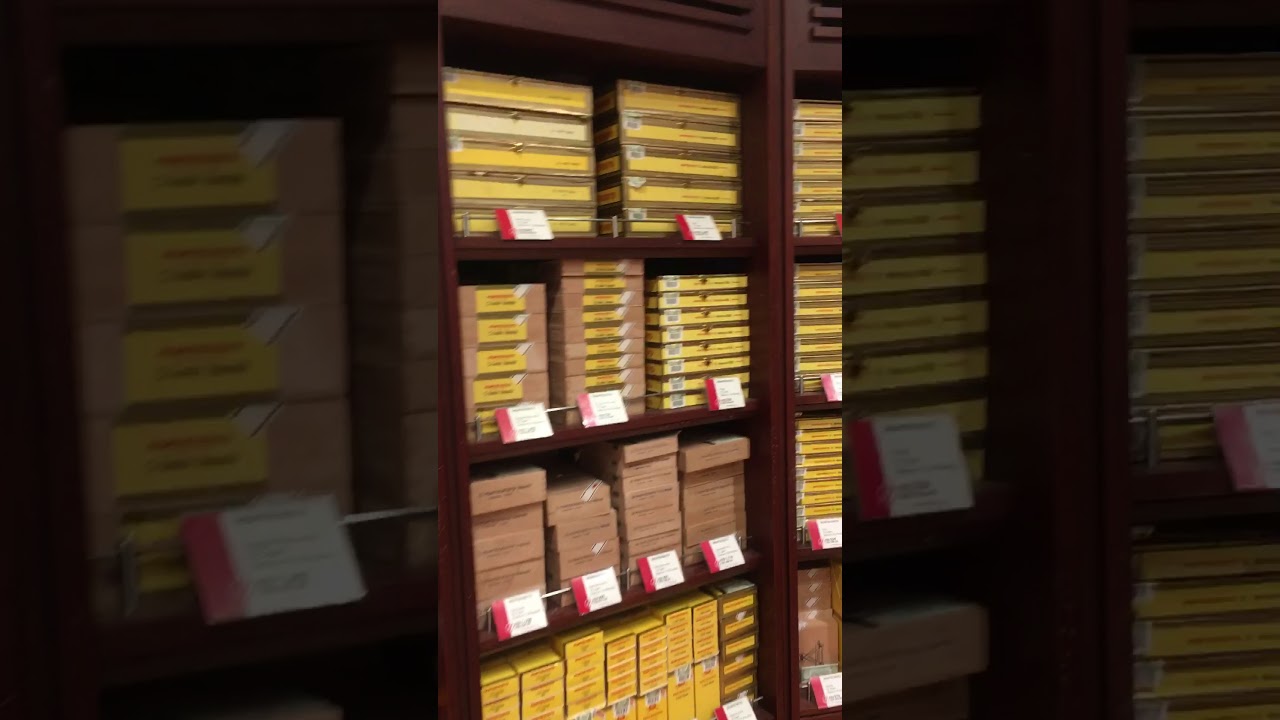 Dubai Airport Cuban Cigars