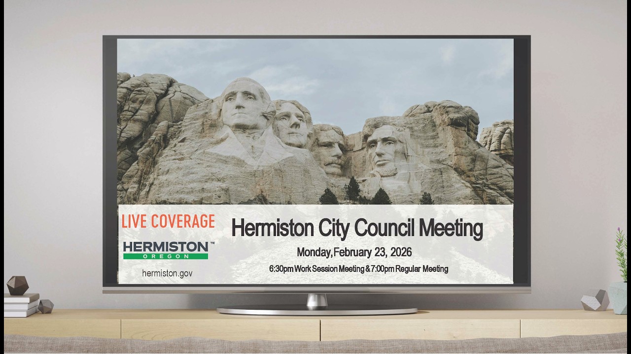 Hermiston City Council meeting for February 23, 2026