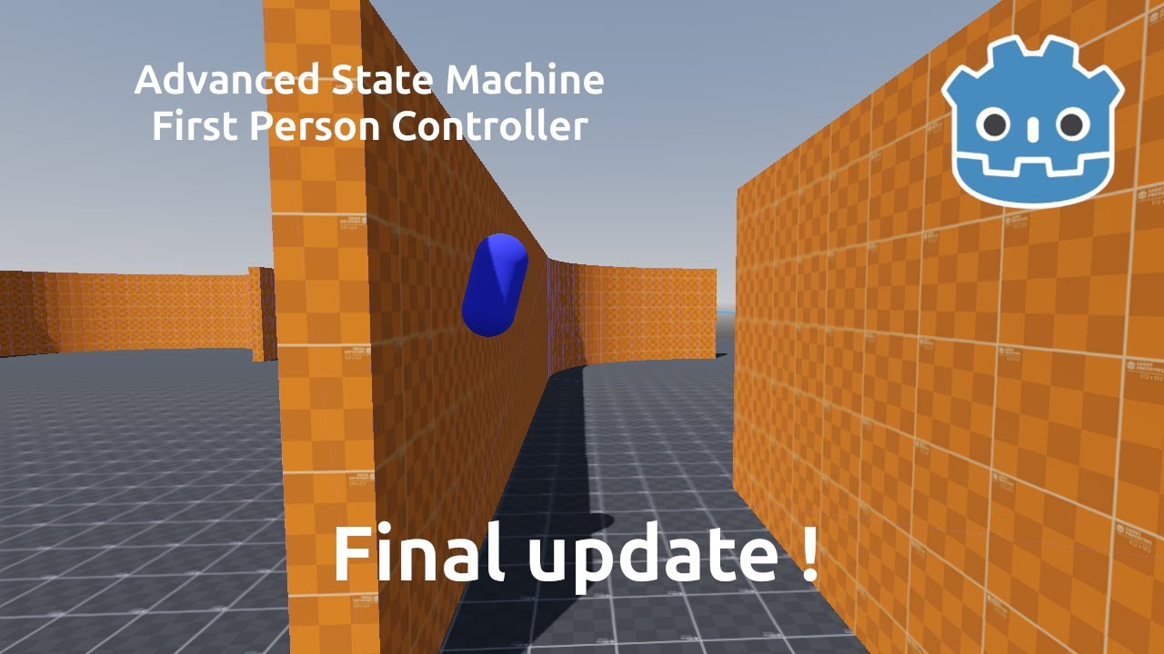 Final update ! | Advanced State Machine First Person Controller - Godot