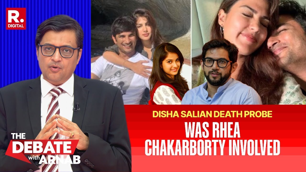 Only On Debate: Arnab Reveals Rhea Chakraborty Was In Touch With Aaditya Thackeray |SSR-DISHA MURDER