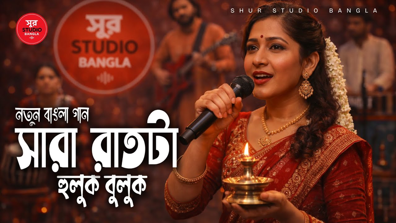 সারা রাতটা হুলুক বুলুক | Shur Studio Bangla | DJ Remix | New Bangla Song 2026 | Full Song