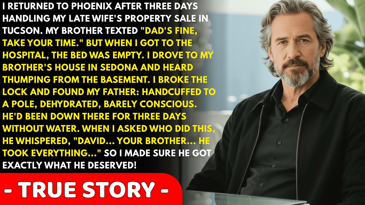 I Returned From Tucson After Closing My Wife's Estate And Found My Father Handcuffed I...