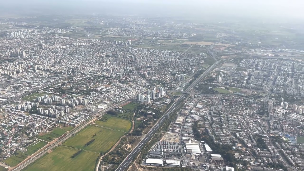 4K Take Off from Tel Aviv Airport