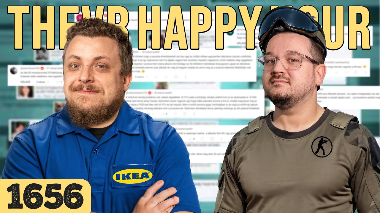 Idő megy Jani | TheVR Happy Hour #1656 - 06.05.
