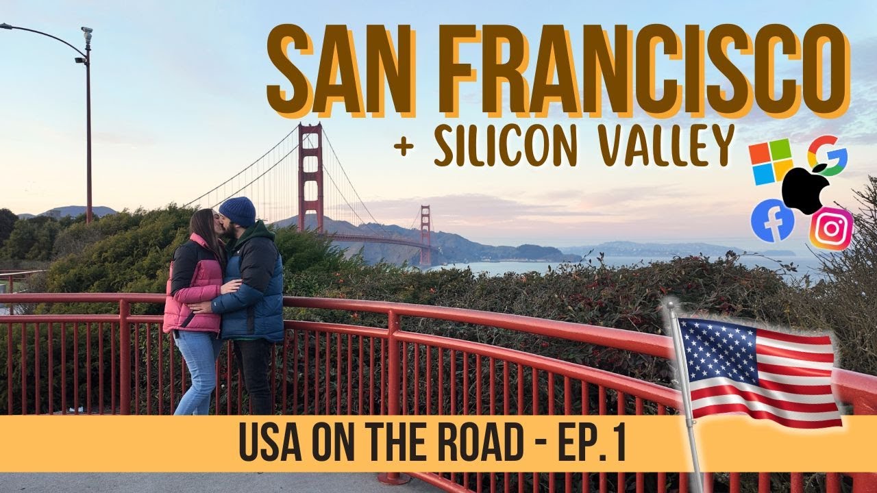 SAN FRANCISCO e SILICON VALLEY 🇺🇸 🚖 | USA ON THE ROAD *ep.1*