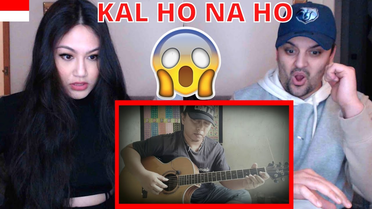 Kal Ho Na Ho - Sonu Nigham (Bollywood song) (fingerstyle cover) REACTION