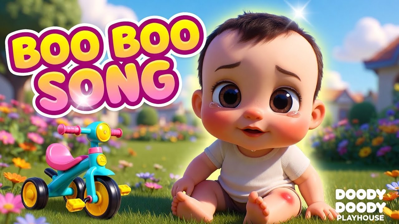 Boo Boo Song 🤕🩹 | Ouchie Ouchie Baby Care Song | Kids Nursery Rhyme
