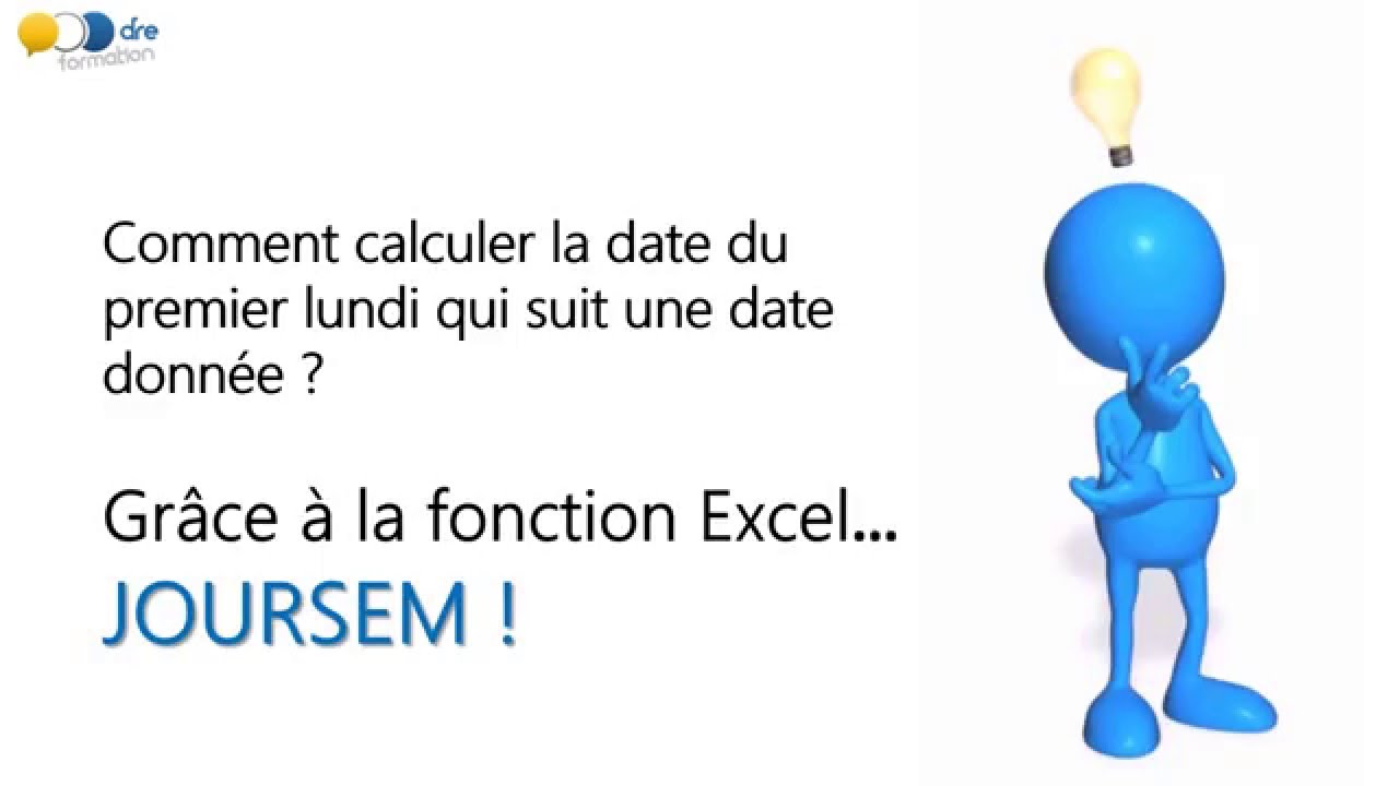 2 minutes pour comprendre la fonction JOURSEM
