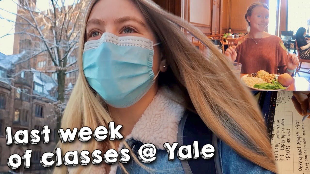 LAST WEEK OF CLASSES AT YALE! | 3 final exams, last classes, the end of sophomore fall semester