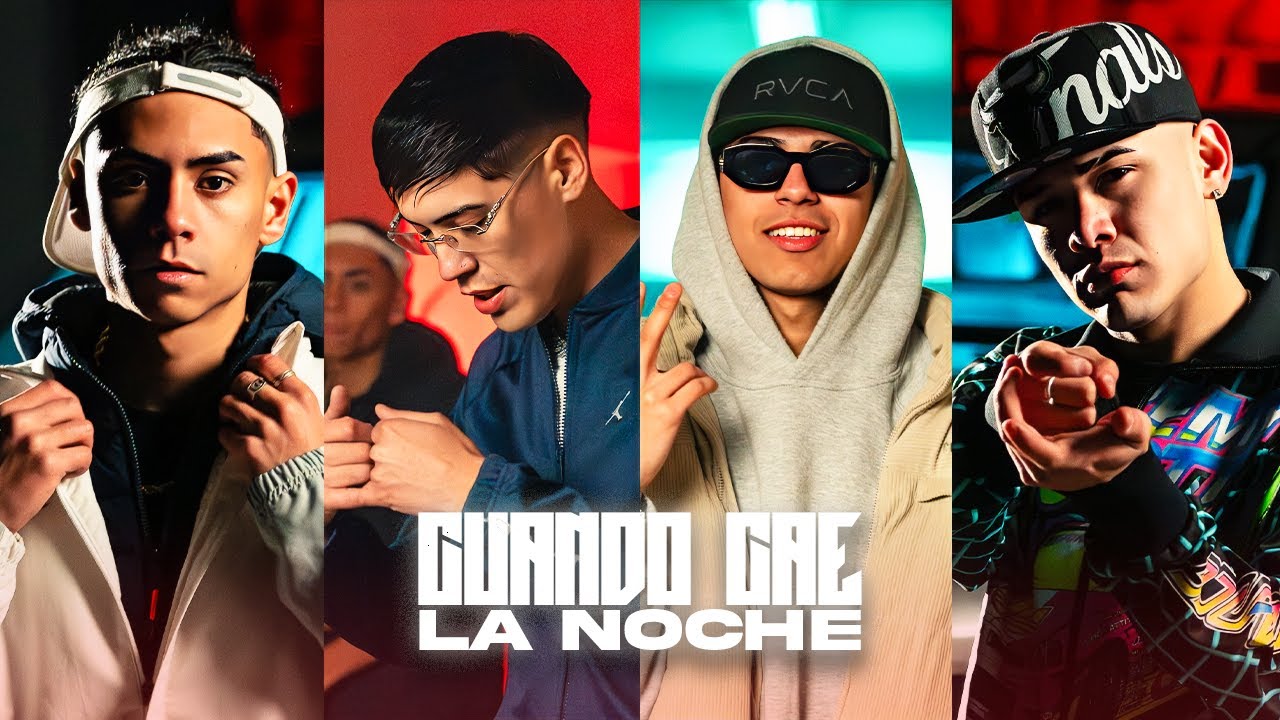 Ezequiel Llanos, Dvann, Valen DSR, Santi Skp - CUANDO CAE LA NOCHE (Video Oficial)