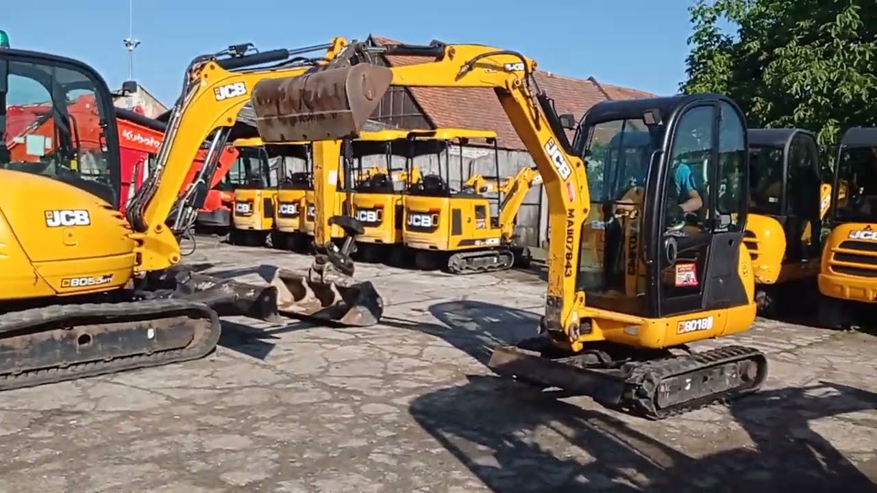 Mini koparka JCB 8018 ,2015 rok /8016