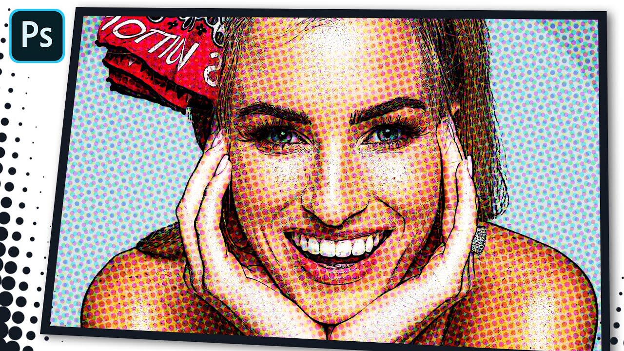 Truco para Efecto COMIC estilo POP ART | Photoshop