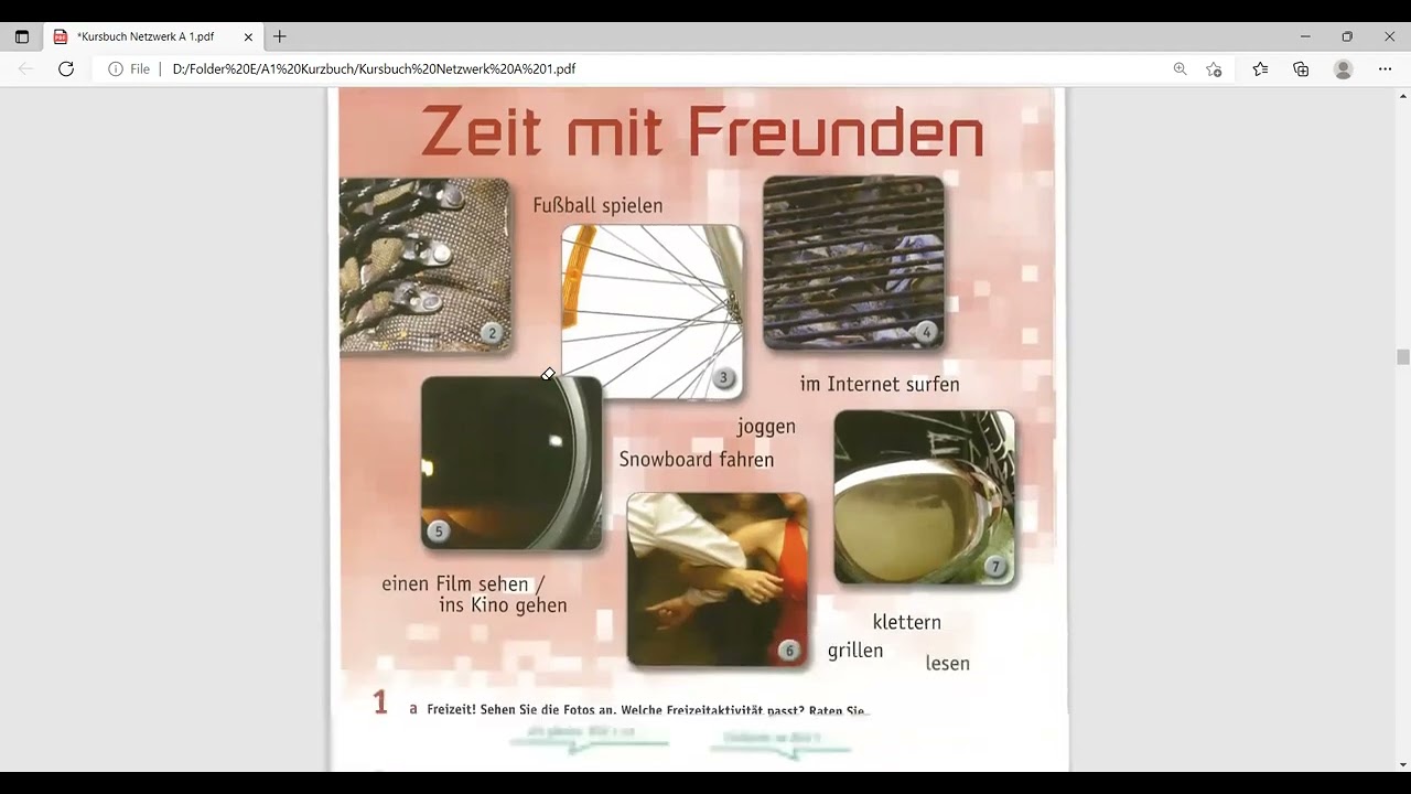 Lektion 6 Part 1 ||Zeit mit Freunden
