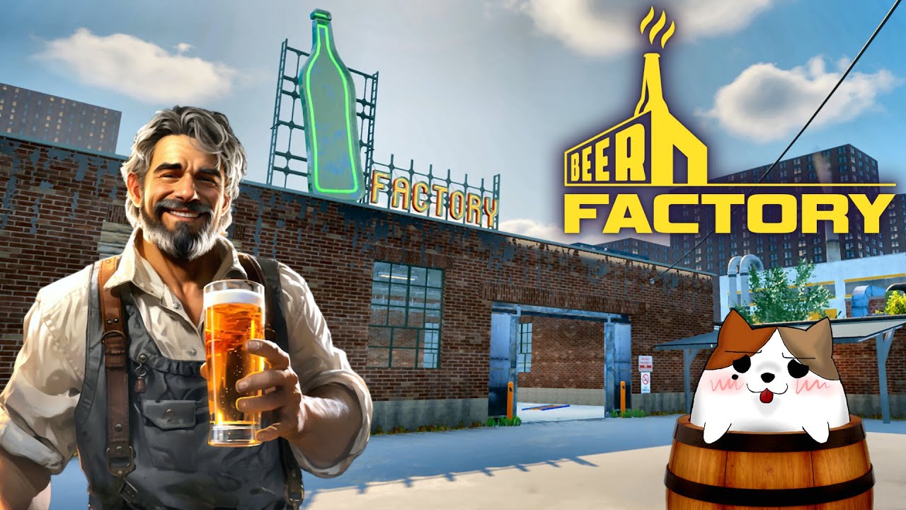 Beer Factory Full Game First Look! | New Upcoming Brewery Simulator! Ep 1