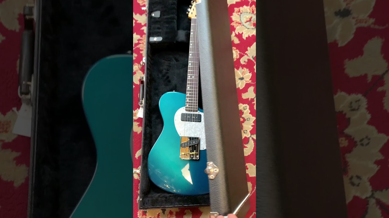 John Page Classic USA AJ P90 Rosewood Fingerboard Candy Apple Teal