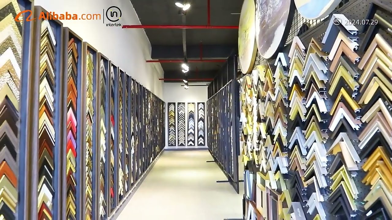 Wholesale Picture Photo Frame Mouldings Welcome to Visit our Hualun Guanse Factory