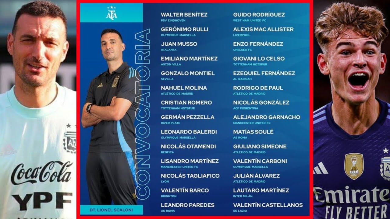 Finalissima Match Date and Time Confirmed Lionel Scaloni ~ Argentina Potential Squad 2026