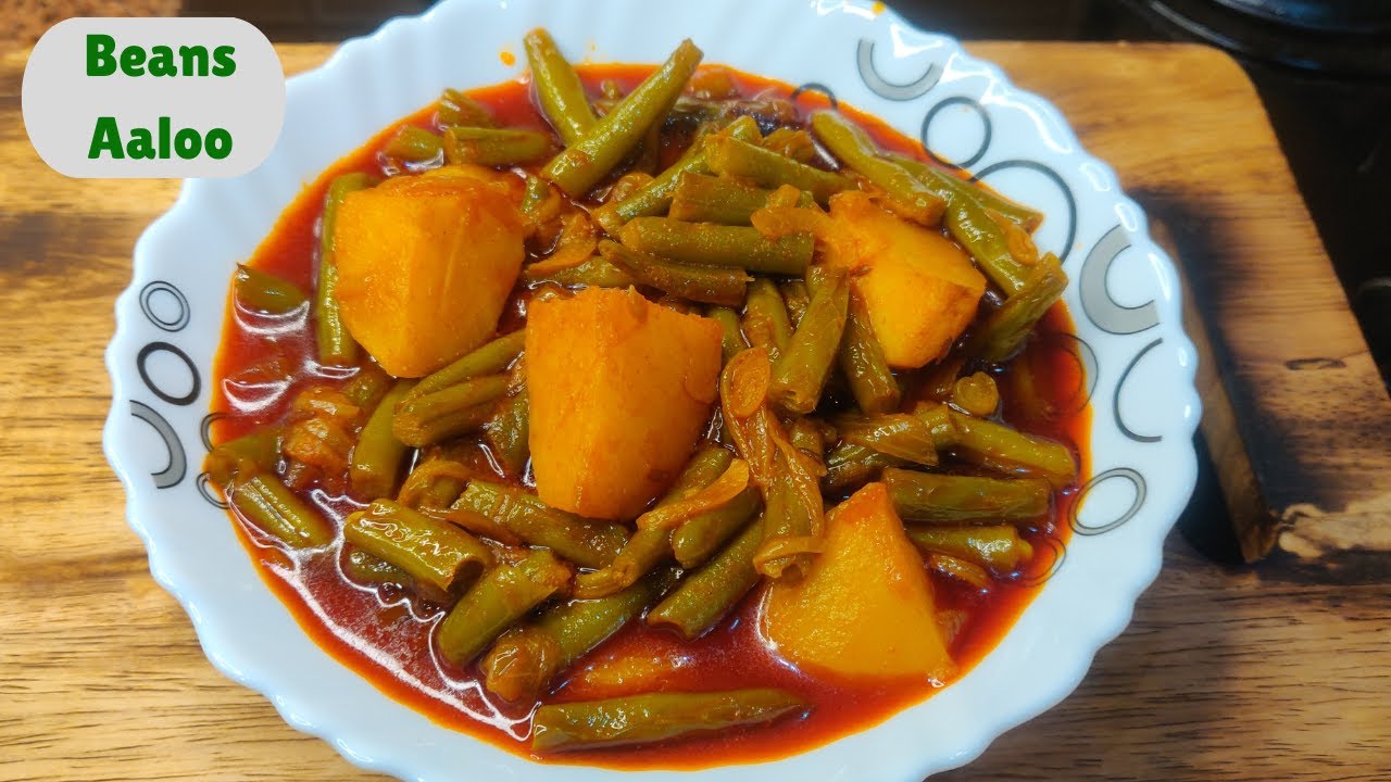 Kashmiri Beans Aaloo Recipe | Haembi Oolu Recipe | Beans Aaloo | Rainas Kitchen