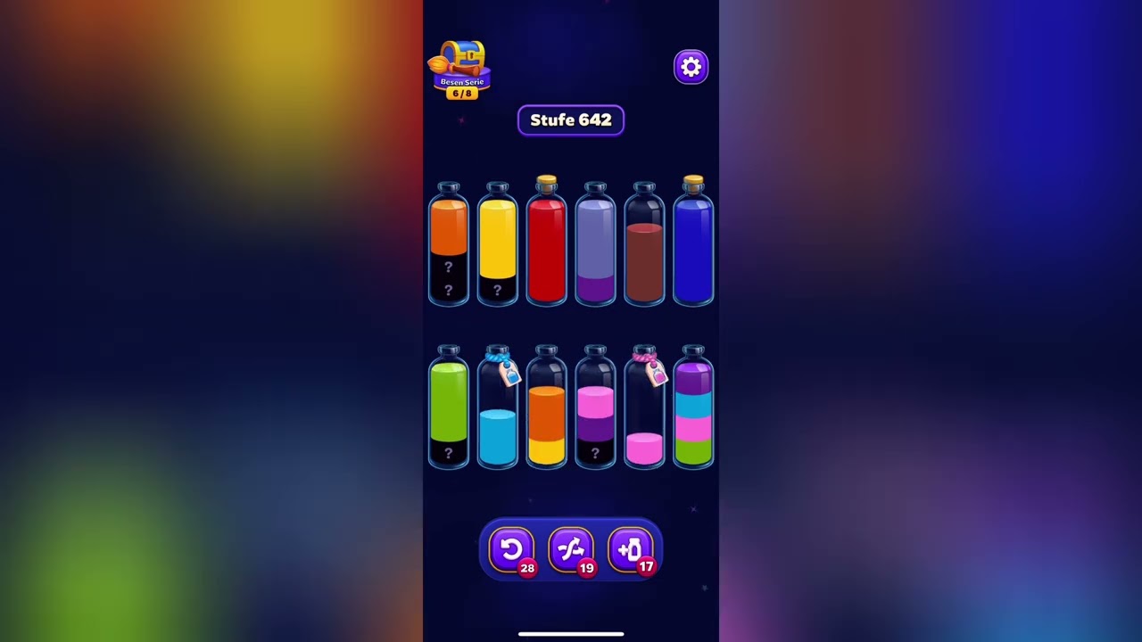 Magic Sort Level 642 Solution Walkthrough 