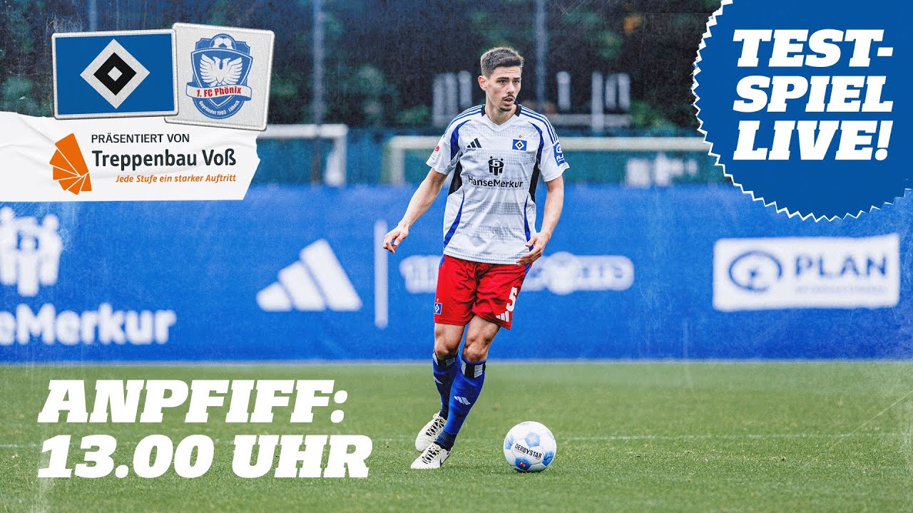 RELIVE: TESTSPIEL I HSV vs. Phoenix Lübeck I Live aus dem Volkspark