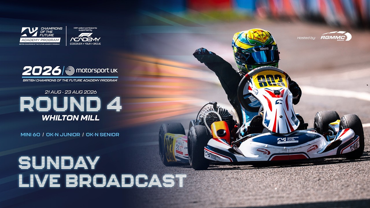 Sunday LIVE | Round 4 at Whilton Mill 🇬🇧 | 2026 Champions of the Future Academy Program UK
