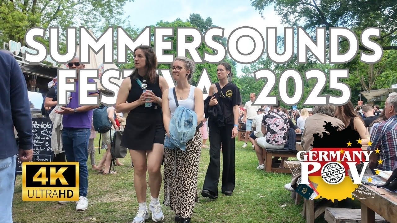 12 Minutes at SummerSounds Festival 🎶 | Chill Walk Through Bremen’s Musical Park