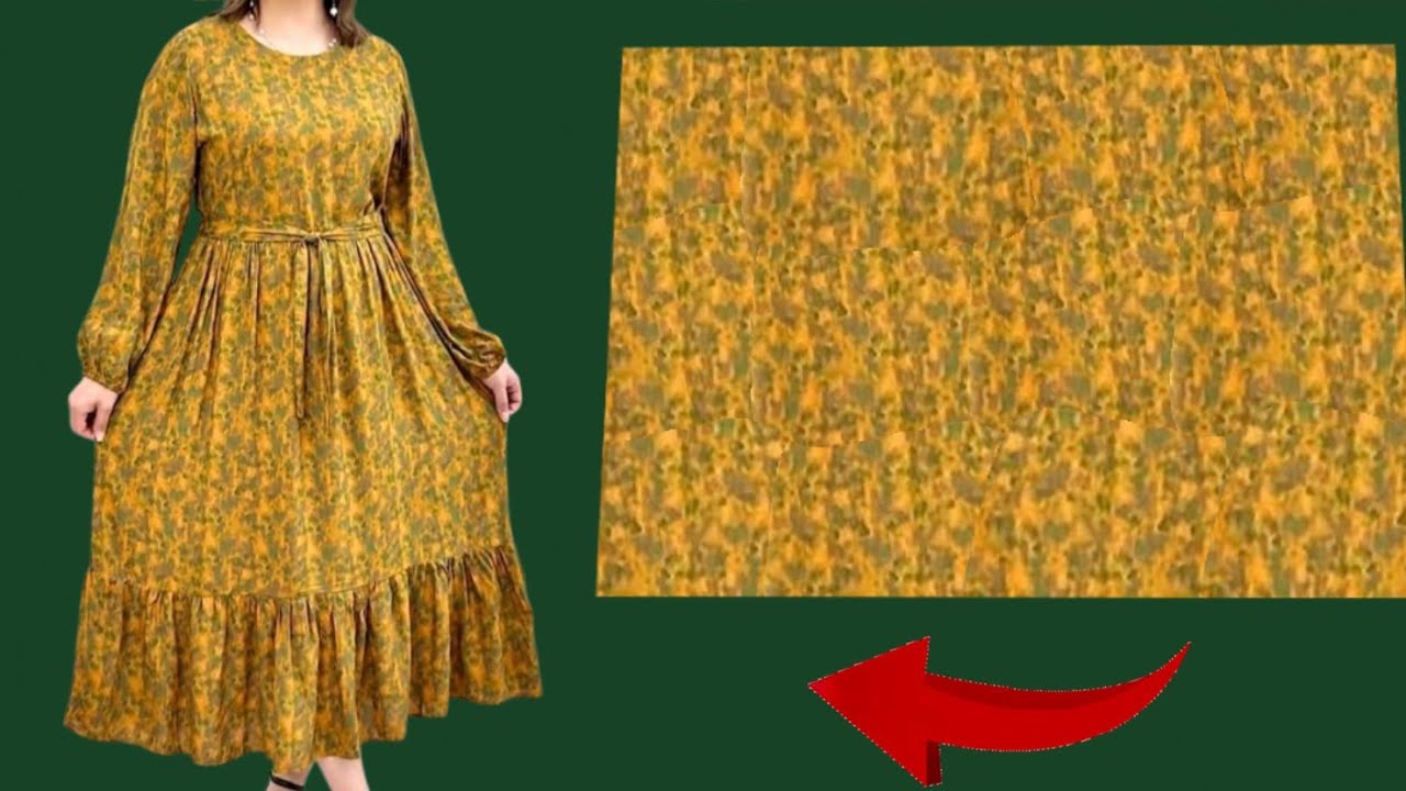 ♥️New💃 Two Ways to Wear a Summer Stylish Idea ✂️So Easy So Cute Dresses🔥 Cut and Sew Only 20 Minut