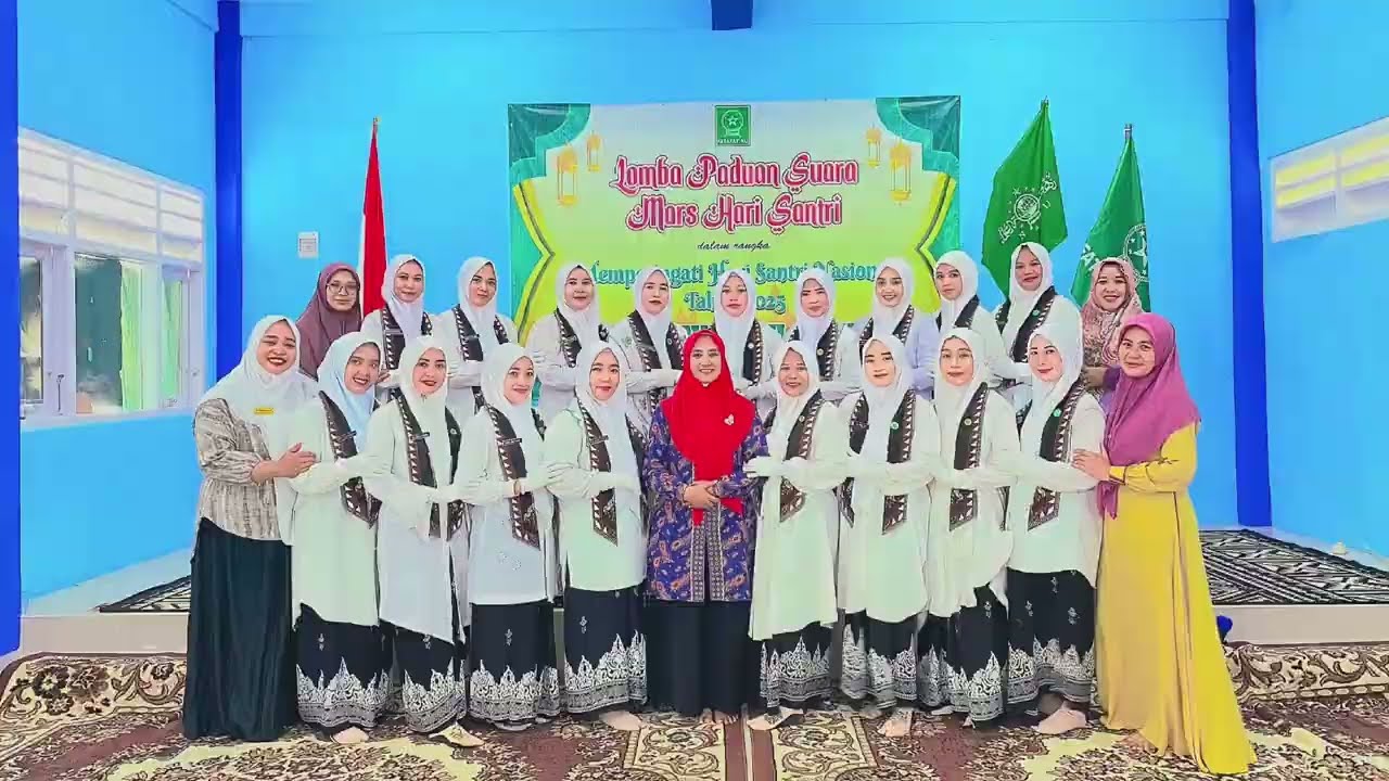 PADUAN SUARA MARS HARI SANTRI PAC FATAYAT NU DANDER