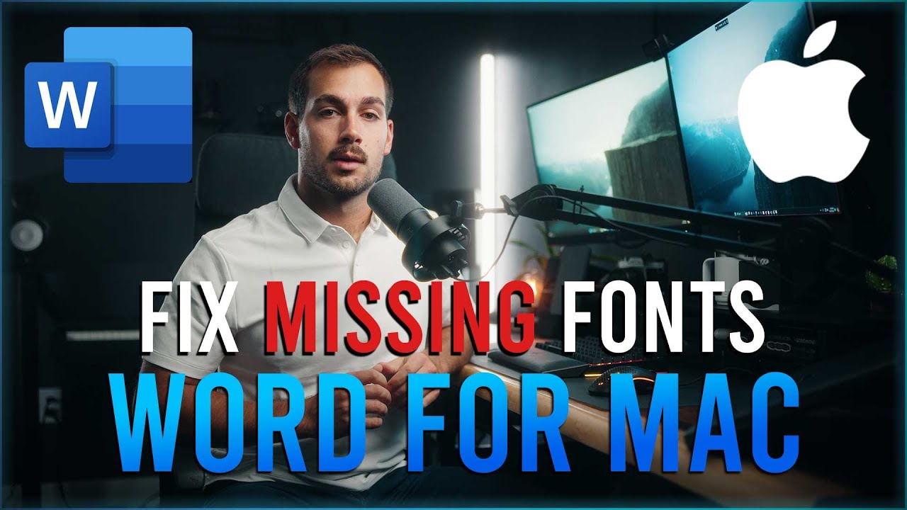 How to Troubleshoot Missing Fonts in Word for Mac | How to Fix Missing Fonts Mac Word