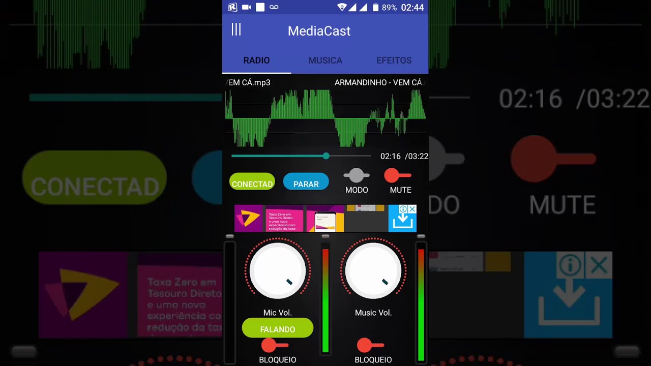 Transmitindo a Web Rádio Pelo Celular Forma Super Fácil Vídeo Atualizado 2020