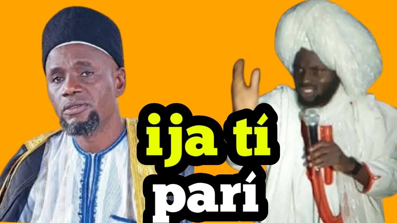 &Igrave;ja t&iacute; par&iacute; sheikh Abdul Qodir onilemarun Al-markazy settle the issue between Dr. Jumah and labeeb