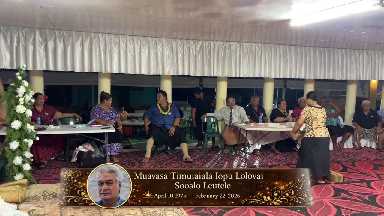 Muavasa Timuiaiala Iopu Lolovai Somali Leutele