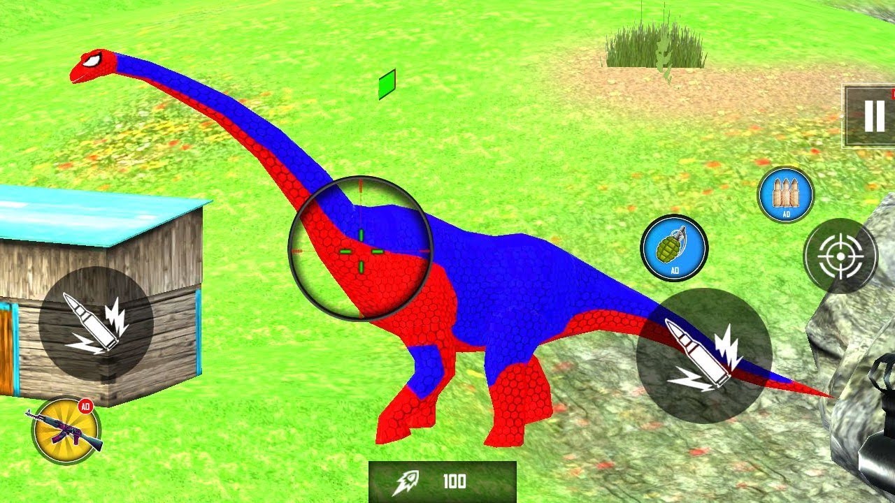 DINO HUNTING GAMES- WILD ANIMAL HUNTER 3D New Android Gameplay
