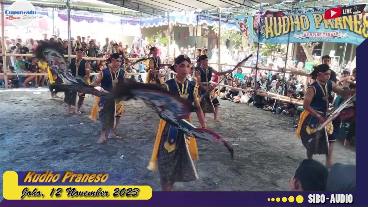 Kudho Praneso Live Joho ~ Babak 1 ~ 12 November 2023 #kudhopraneso #cupuwatustudio