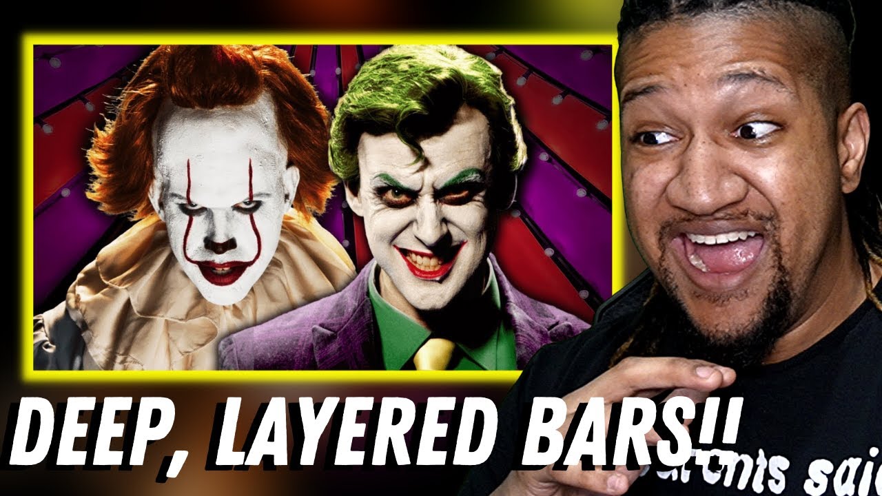 Reaction to The Joker vs Pennywise. Epic Rap Battles Of History