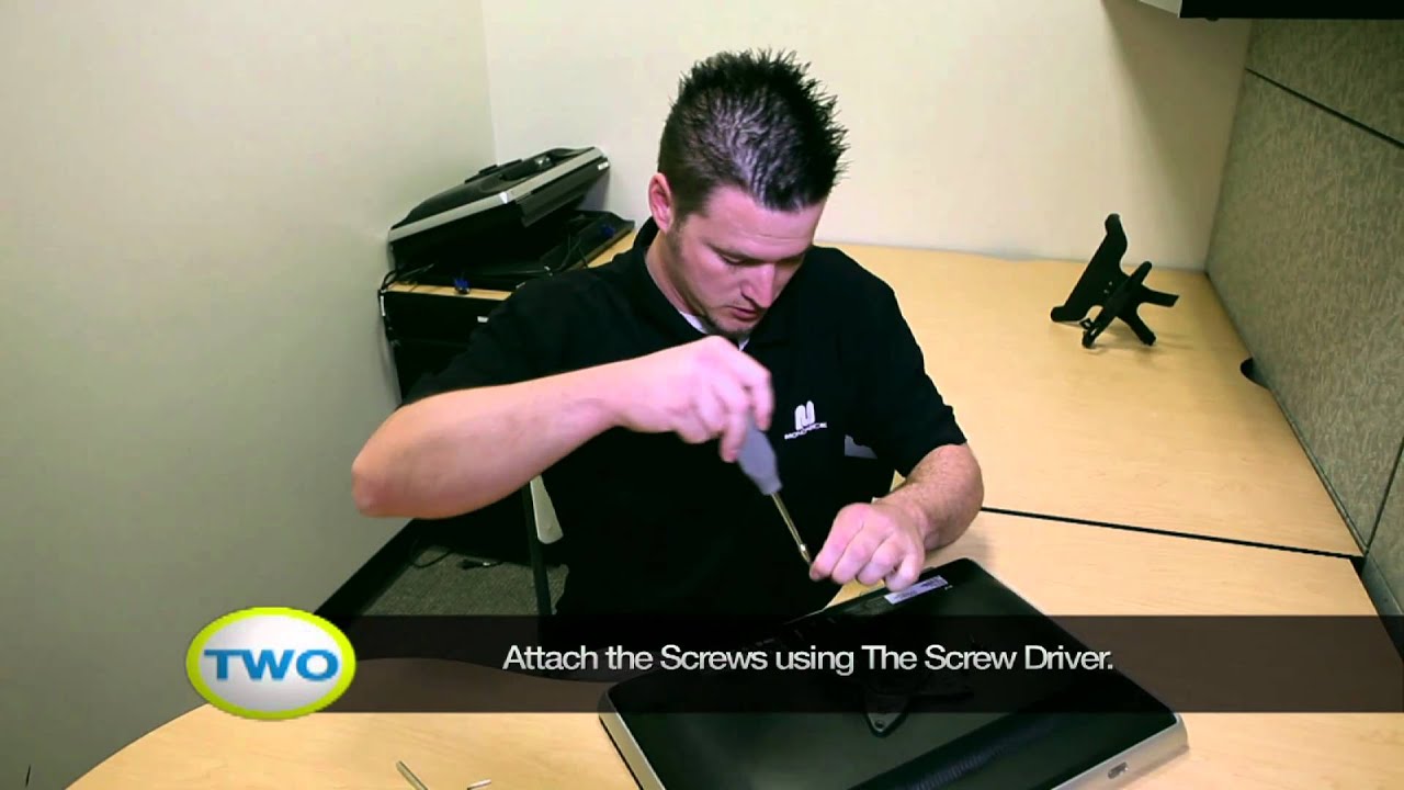 How to set up quad monitor system