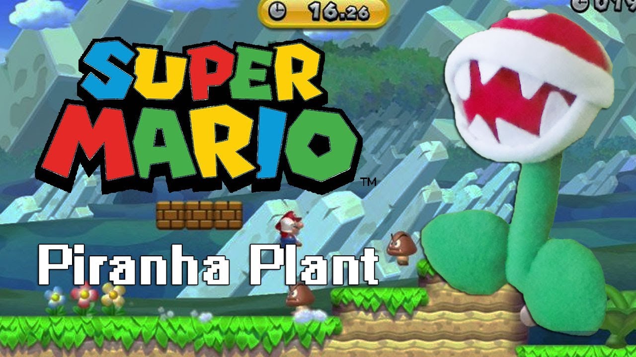 Super Mario Bros: Piranha Plant Plush DIY