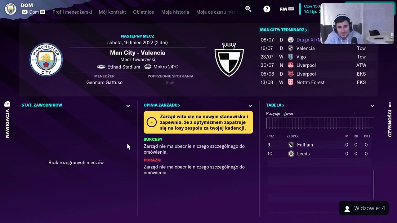Football Manager 2023 Console PS5 #1 Manchester City ma nowego managera!