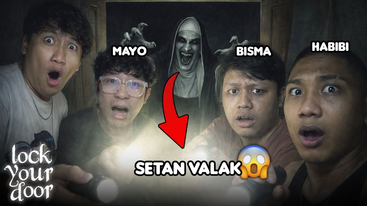 AKU DAN TEMANKU KERUMAH ANGKER HOROR NAMUN.... LOCKYOURDOOR