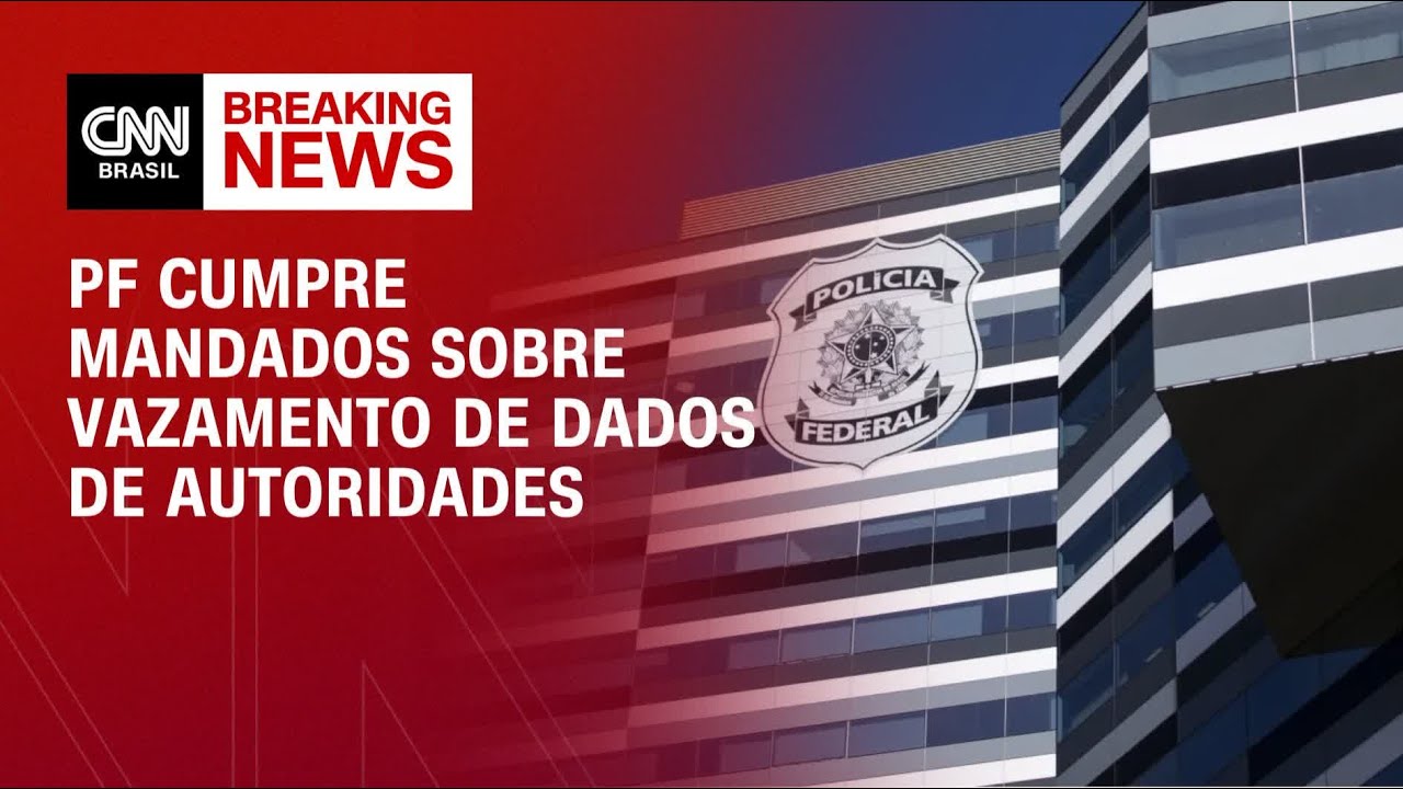PF cumpre mandados em investigação sobre vazamento de dados de autoridades | CNN NOVO DIA