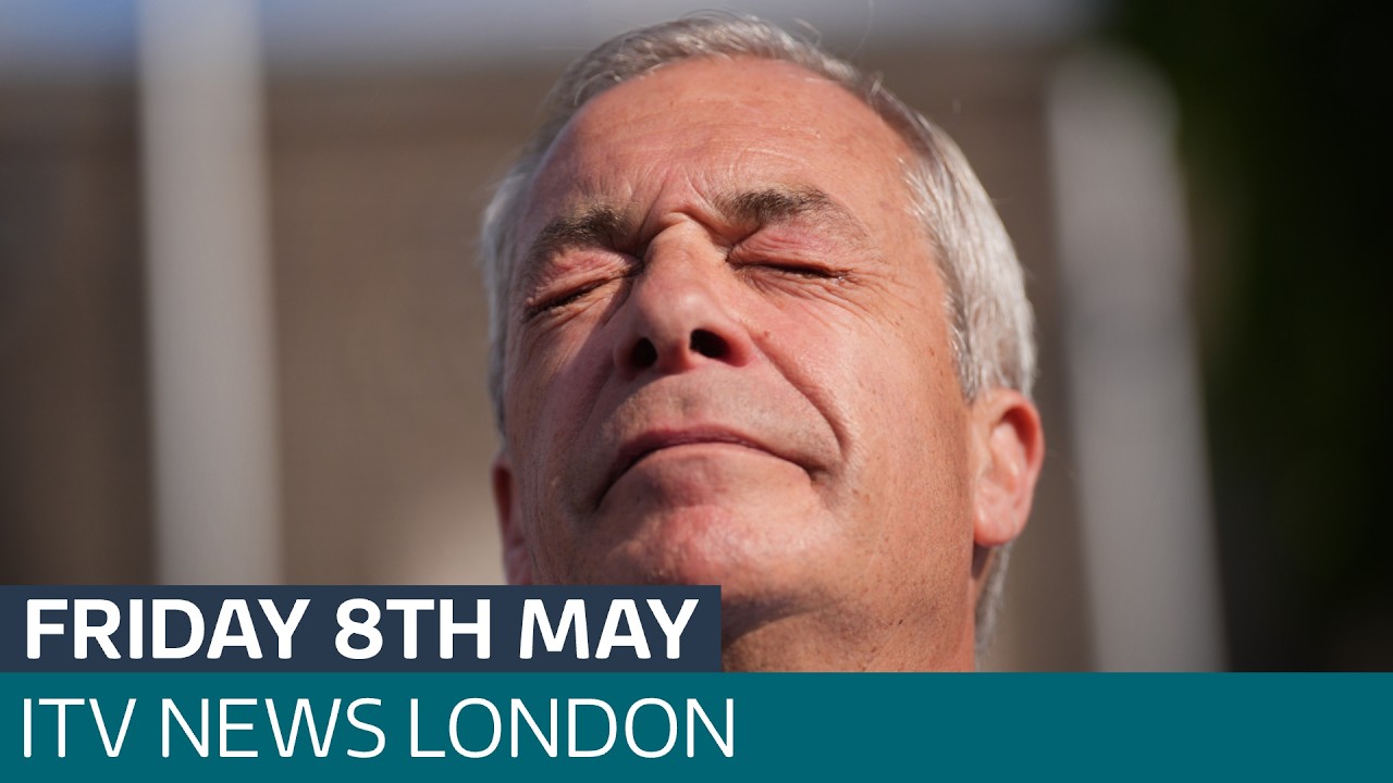 Reform win first council in London, as local election results arrive.
