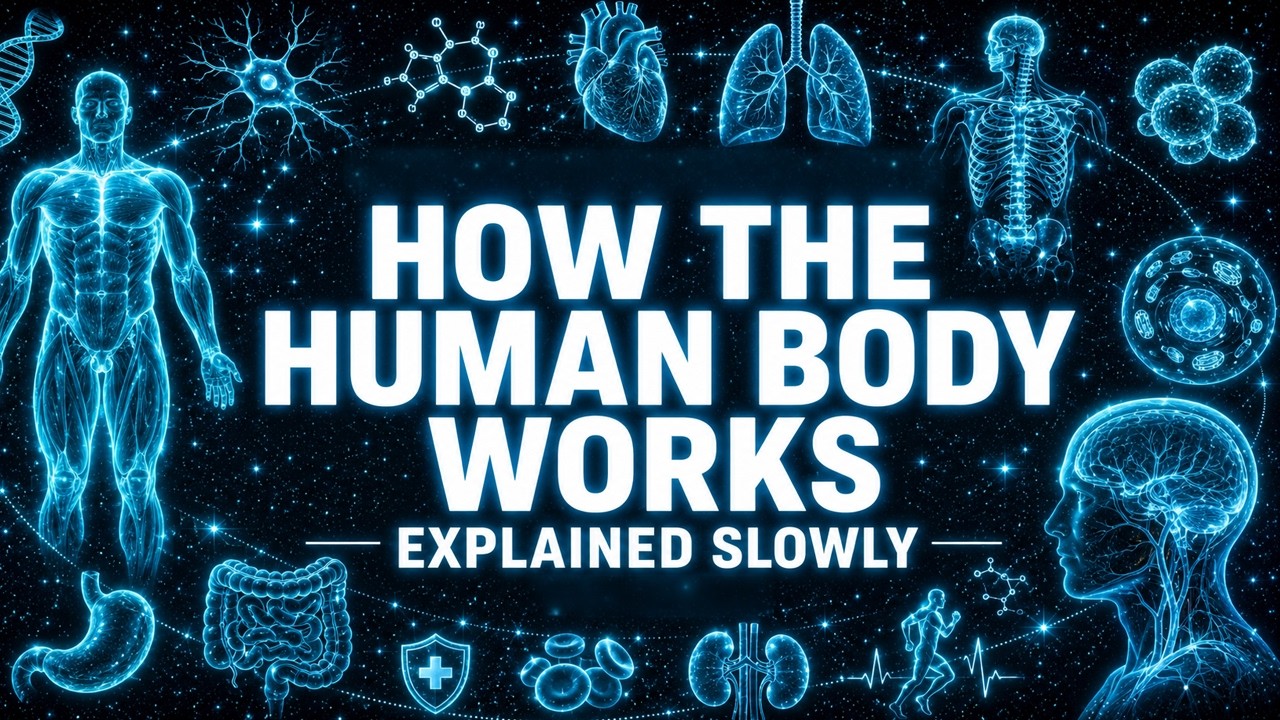 Literally Everything About How The Human Body Works Explained Slowly (For Sleep)