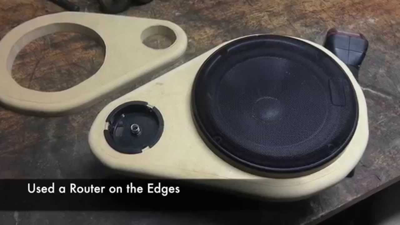 87 Chevy Truck Speaker Mounting Plate "How To" & Remote Start - Truck Update, 4 Jan 2013 - C10 R10