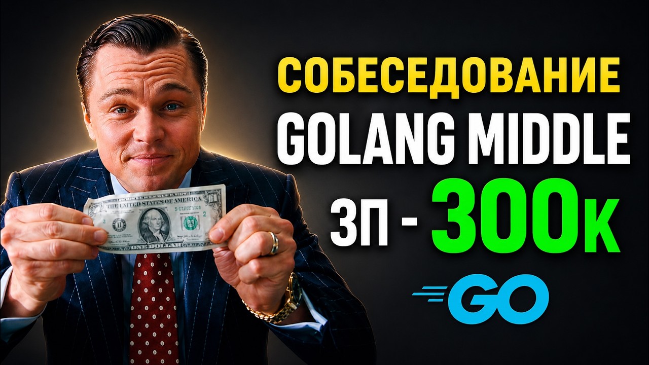 РЕАЛЬНОЕ Golang СОБЕСЕДОВАНИЕ на MIDDLE BACKEND РАЗРАБОТЧИКА В ФИНТЕХ! ЗАДАЧИ по Go, SQL!