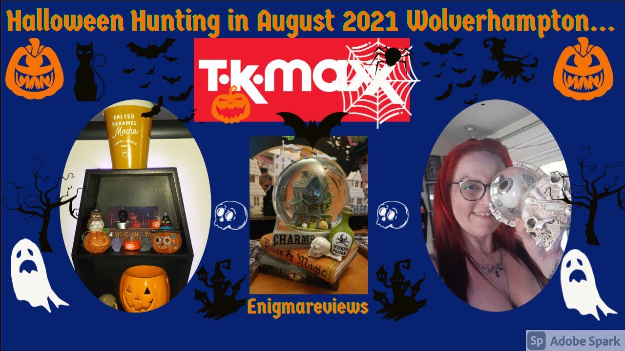 Halloween Hunting in TKMaxx August 2021 Wolverhampton