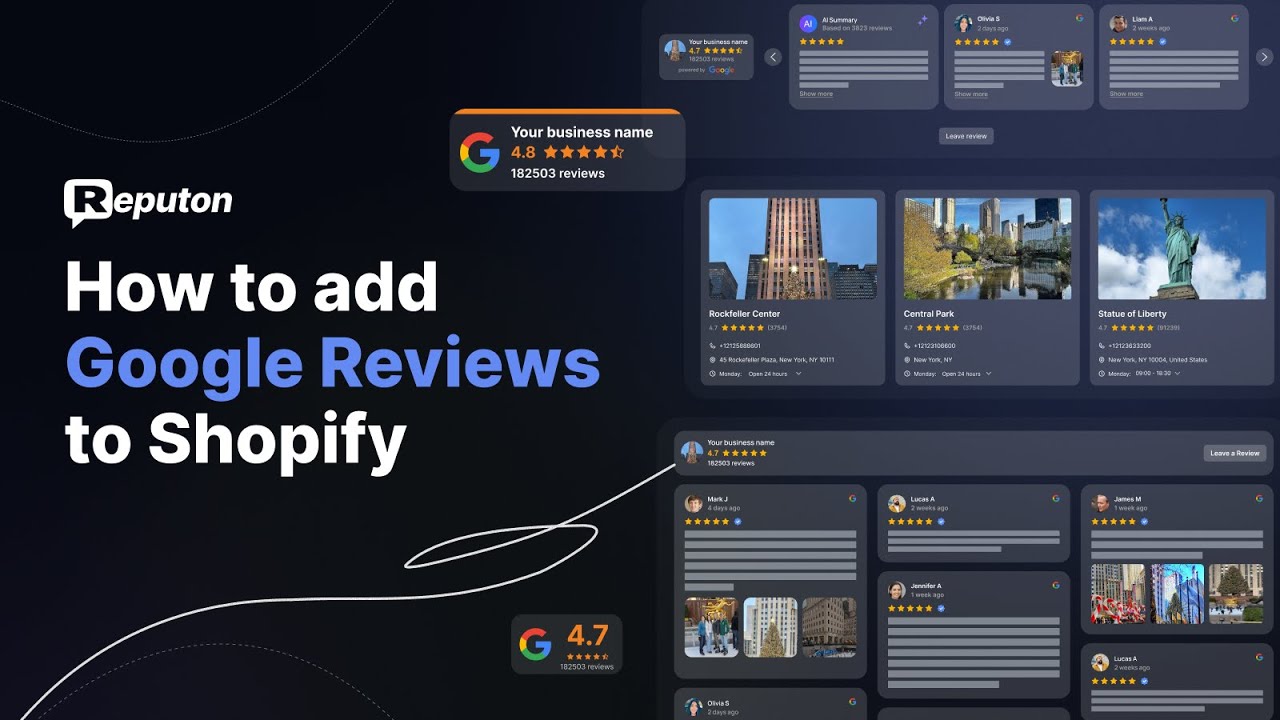 How to add Google reviews to Shopify