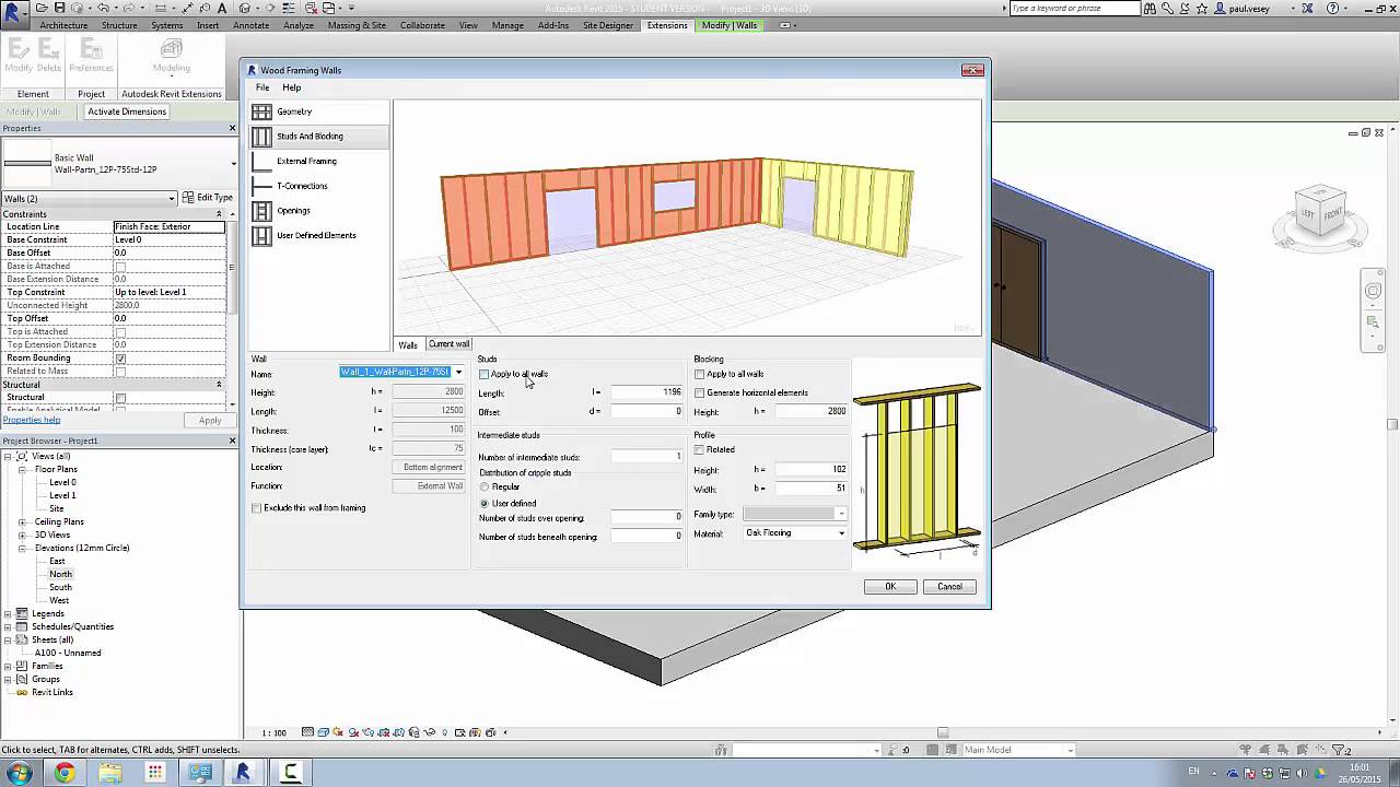 Stud Wall Framing